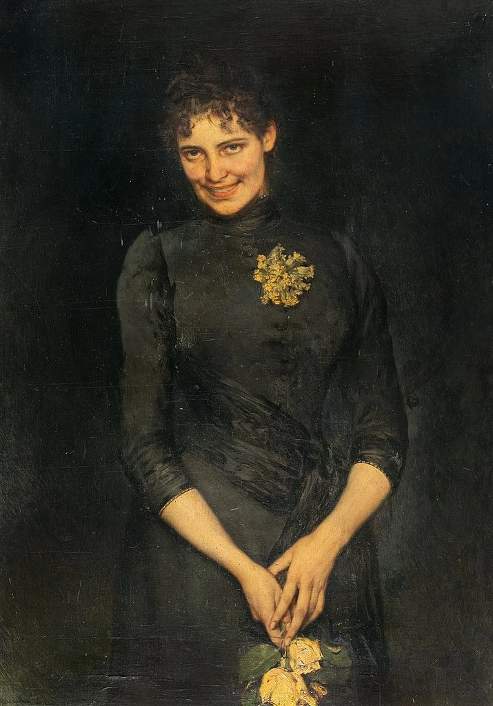 Ritratto della moglie dell'artista